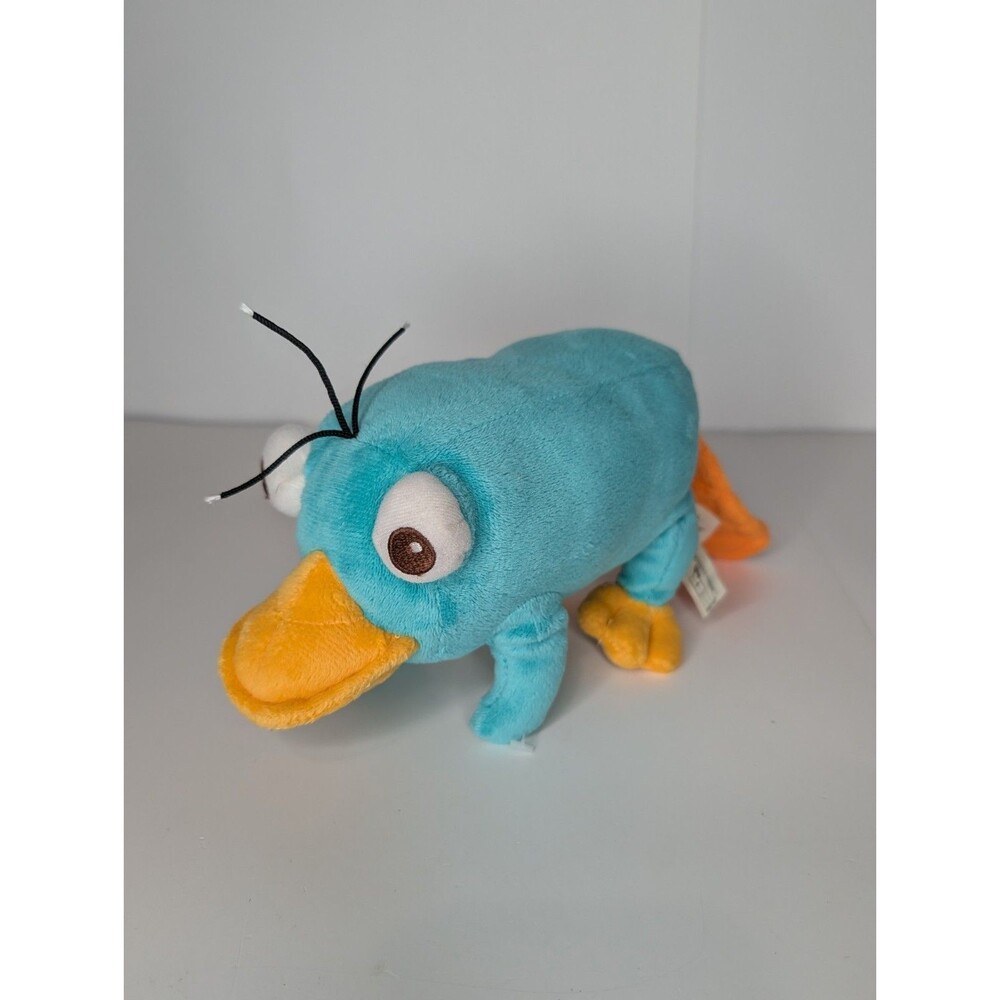 Disney XD Phineas and Ferb PERRY THE PLATYPUS Plush 6" Stuffed Animal Toy - Rare